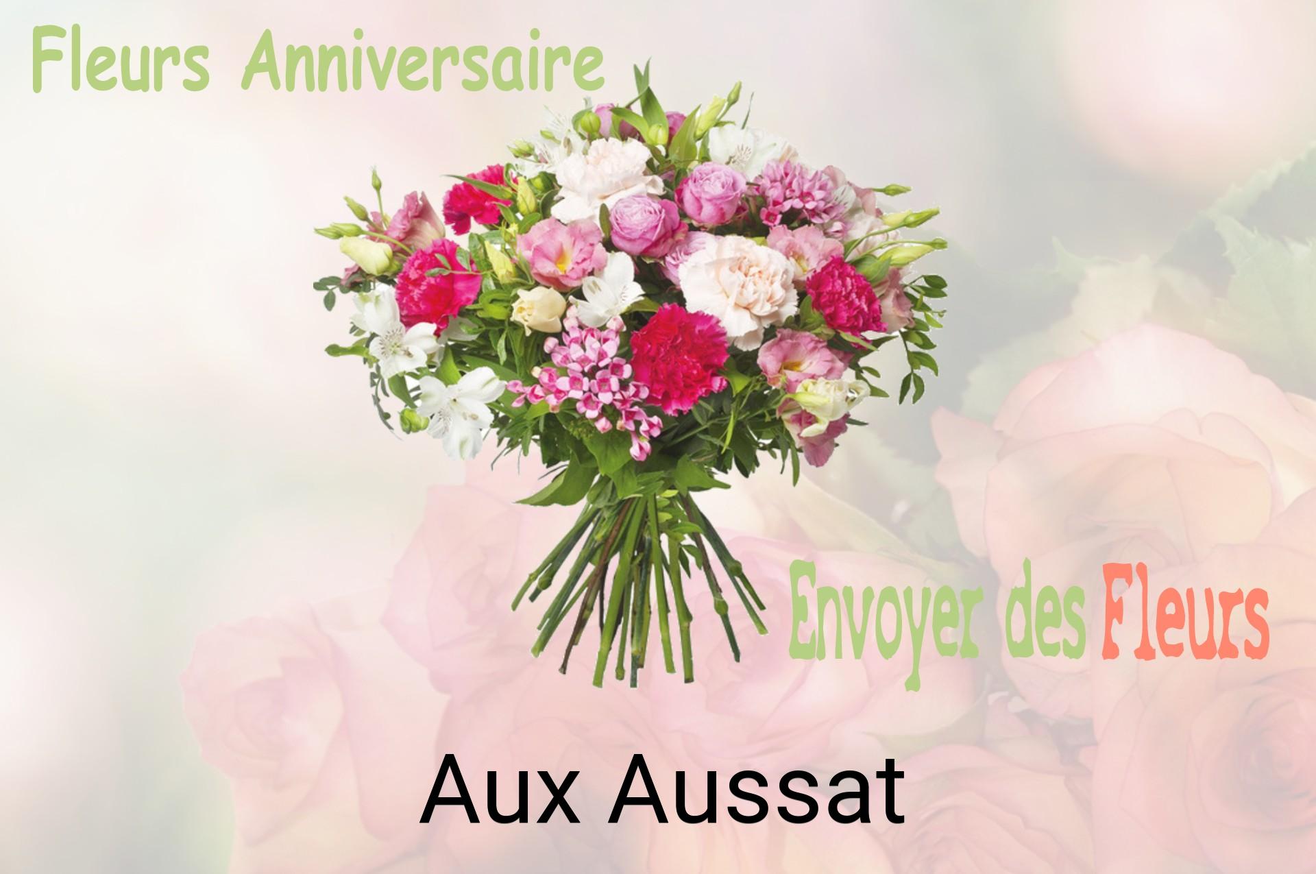 Bouquet de fleurs d’anniversaire livré à Aux-Aussat